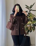 پالتو زنانه کوتاه نگاه - تصویر 4