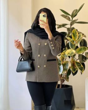 پالتو زنانه کوتاه نگاه - تصویر 2