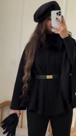 پانچو زنانه مدل هنر - Image 2