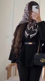 پانچو زنانه مدل هنر - Image 3