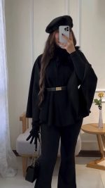 پانچو زنانه مدل هنر - Image 6