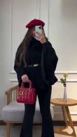 پانچو زنانه مدل هنر - Image 7