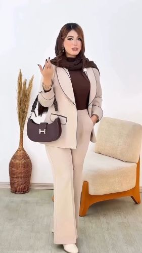 مانتو شلوار زنانه مدل همتا - تصویر 5