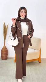 مانتو شلوار زنانه مدل همتا - تصویر 3