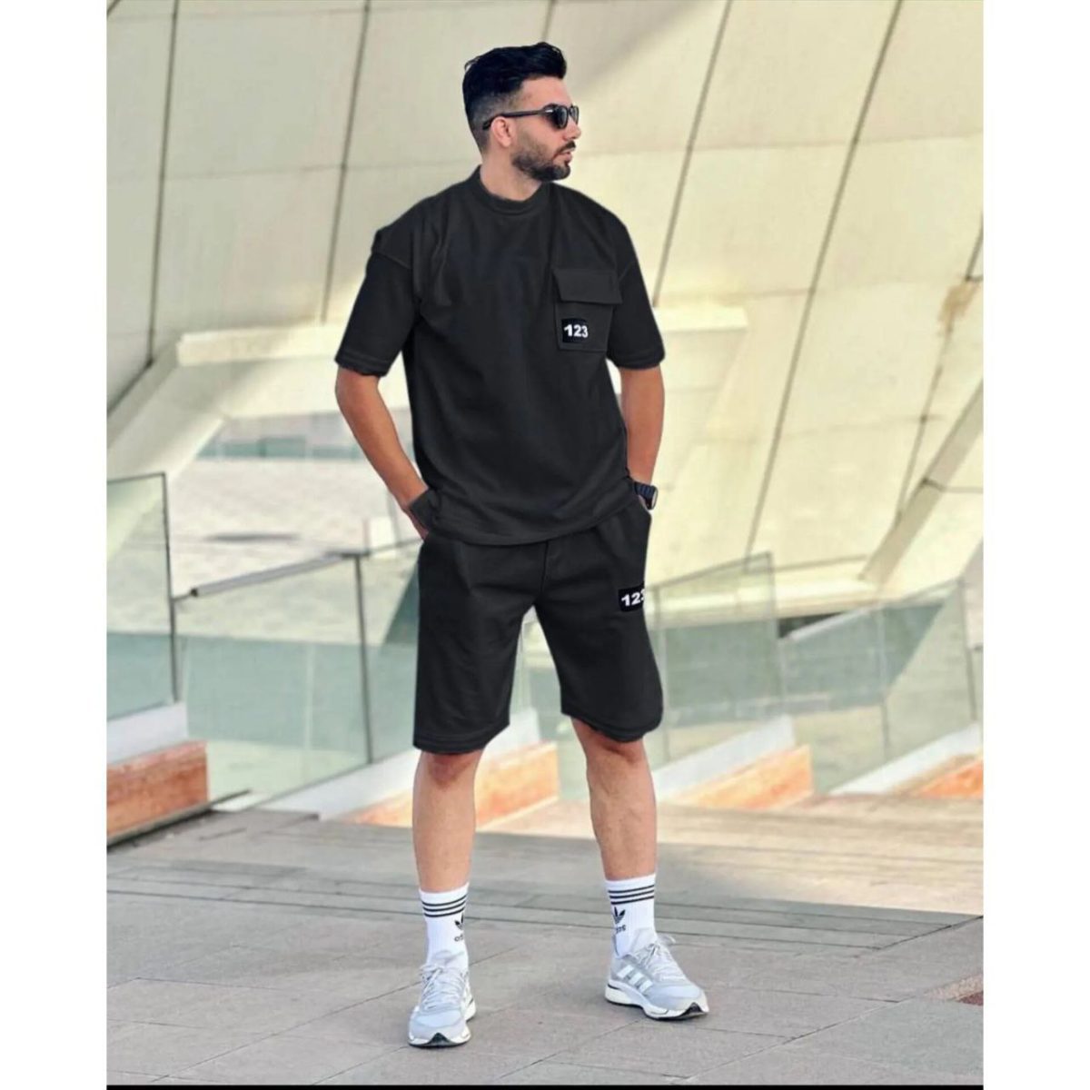 ست تیشرت و شلوارک مردانه شوری - تصویر 5