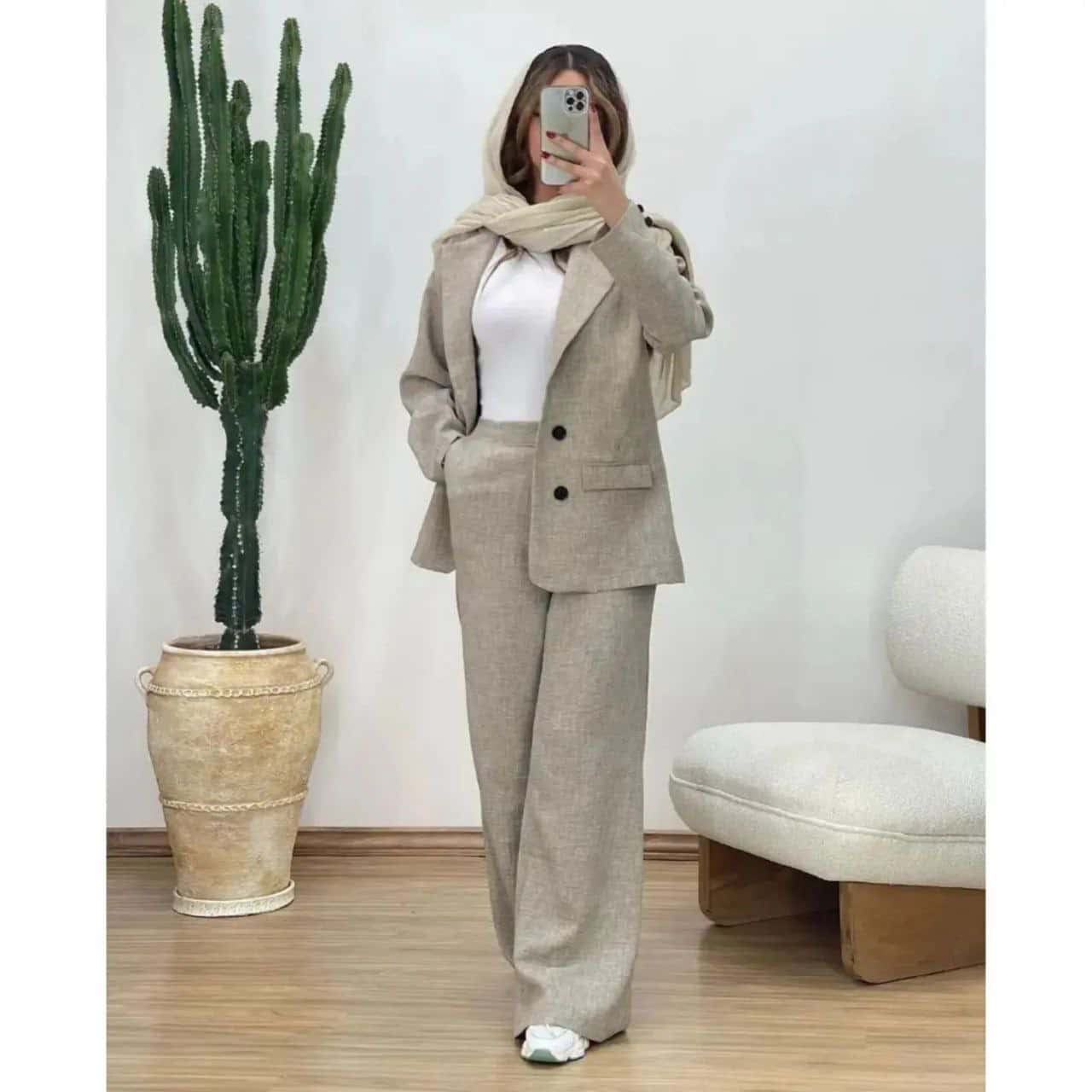 کت شلوار زنونه فروردین