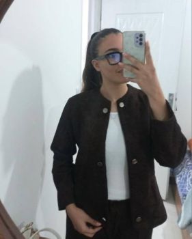 ست زنانه کت شلوار لاجورد - تصویر 8