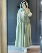 کت دامن زنانه طرحدار ایلدا