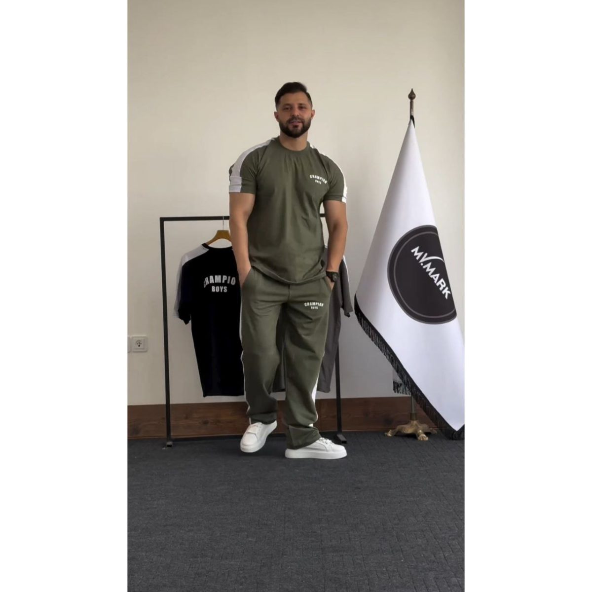 ست تیشرت و شلوار مردانه نیک