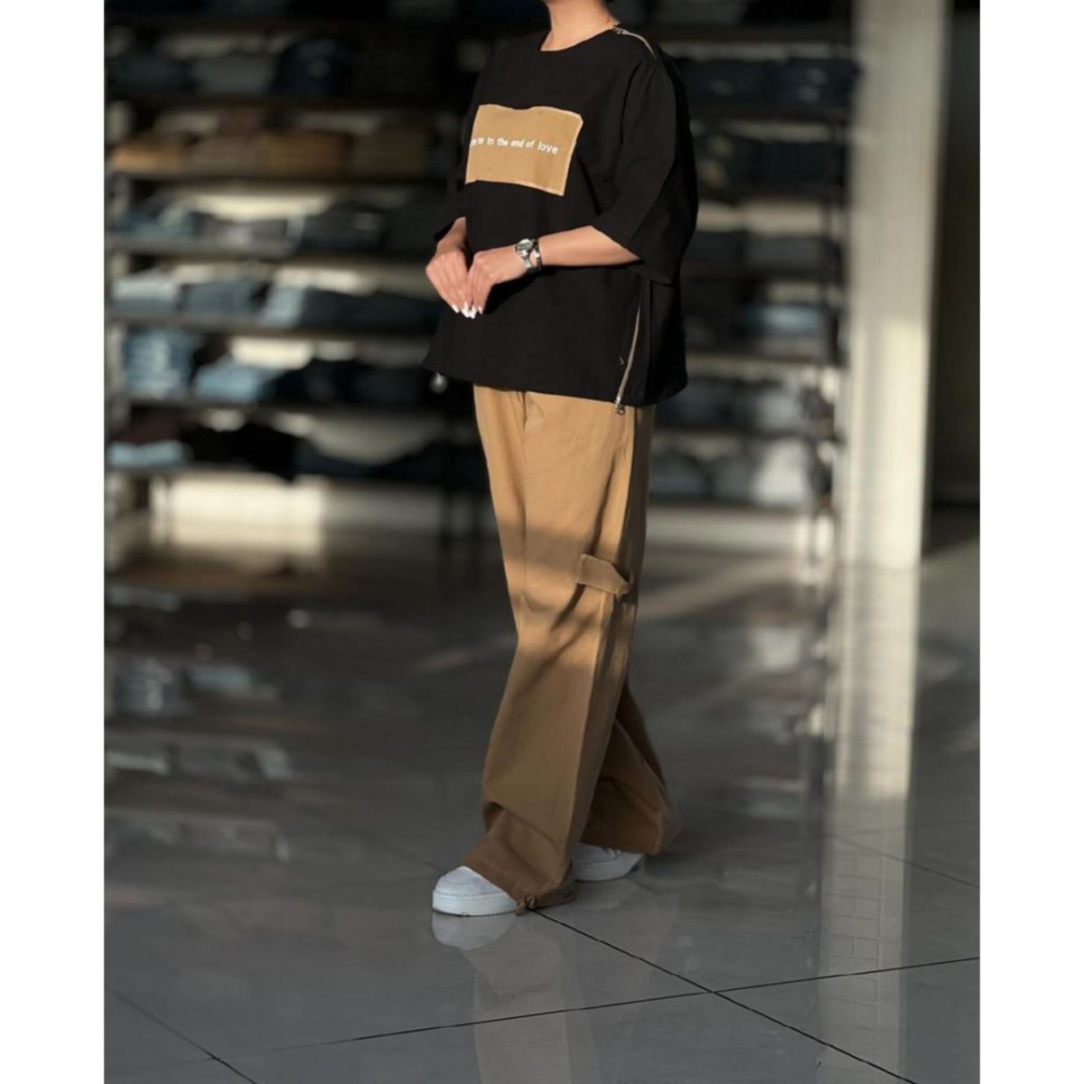 تیشرت شلوار دخترونه نارمک - تصویر 2