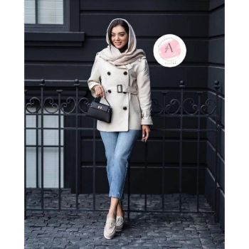 ترنچ کت دخترونه شهرزاد - تصویر 6