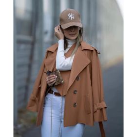 ترنچ کت و ژیله زنانه غزاله - تصویر 4