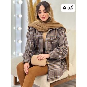 شکت چهارخونه زنانه سلین - تصویر 5