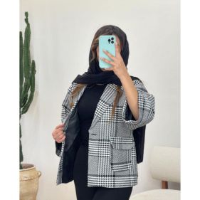 پالتو کتی کوتاه دخترونه دلتا - تصویر 5