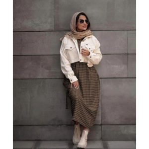 سارافون پاییزه زنانه مهرو - تصویر 5