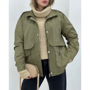 بارونی کوتاه دخترونه آیسودا - تصویر 9