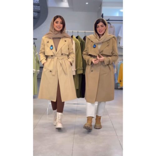 بارونی بلند دخترانه چشمک
