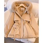 کاپشن خزدار دخنرونه پاتریک - تصویر 2