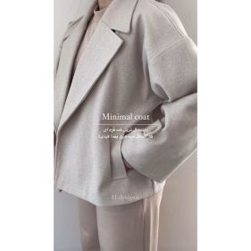 پالتو کتی مینیمال دخترونه پنبه