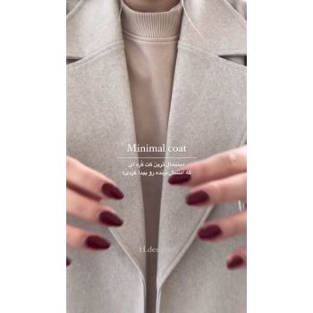 پالتو کتی مینیمال دخترونه پنبه - تصویر 3