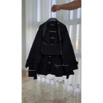 ترنچ کت کوتاه دخترانه نیوشا - تصویر 5