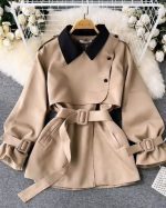 ترنچ کت کوتاه زنانه نیروانا - تصویر 3