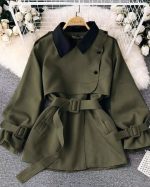 ترنچ کت کوتاه زنانه نیروانا - تصویر 2