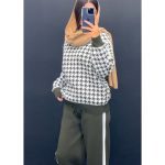 بلوز شلوار بافت دخترانه نینا