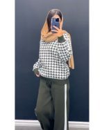 بلوز شلوار بافت دخترانه نینا