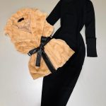 ست پافر و پیراهن بلور