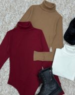 بادی یقه اسکی دخترونه بهناز - تصویر 4