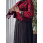 کت دامن زنونه سرخ