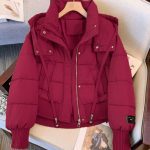 کاپشن دخترانه کلاهدار گیلا