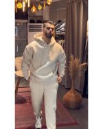 ست هودی شلوار مردانه ساده حسام