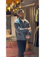 دورس مردانه نیم زیپ کازابلانکا