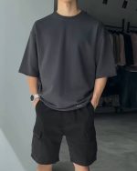 تیشرت دورس مردانه باکسی آرش - تصویر 2