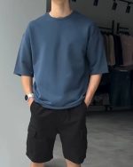 تیشرت دورس مردانه باکسی آرش - تصویر 9