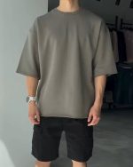 تیشرت دورس مردانه باکسی آرش - تصویر 11