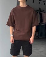 تیشرت دورس مردانه باکسی آرش - تصویر 13