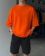 تیشرت دورس مردانه باکسی آرش - تصویر 14