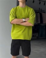 تیشرت دورس مردانه باکسی آرش - تصویر 17