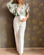 شومیز شلوار مجلسی زنانه استانبول