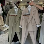 کت و شلوار زنانه مجلسی آستردار آوینا