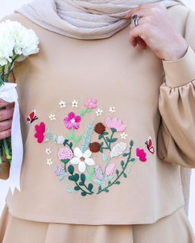 کت و سارافون دخترانه حلما - تصویر 6