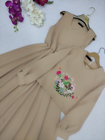 کت و سارافون دخترانه حلما - تصویر 8