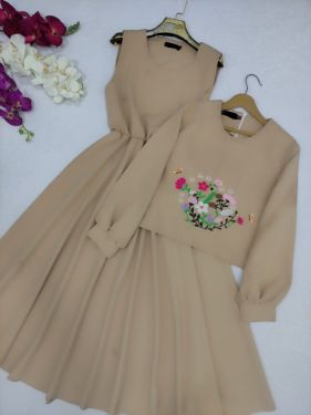 کت و سارافون دخترانه حلما - تصویر 9