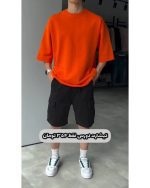 تیشرت دورس مردانه باکسی آرش - تصویر 7