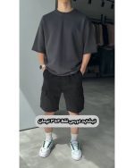 تیشرت دورس مردانه باکسی آرش - تصویر 3