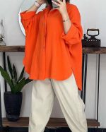 شومیز پیراهنی زنانه مارال - تصویر 3