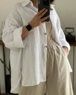 شومیز پیراهنی زنانه مارال - تصویر 2